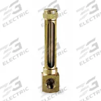 Vented Oil Gauges: 6.23 in Body Ht, 4 1/4 in Sight Ht, 1/2" NPTF Female, 250°F Max. Temp Rating (MPN G421-4). Key specifications — Brand: LDI INDUSTRIES; Compatible with Series: G400 Series; Includes Thermometer: No Thermometer Included; Seal Material: Buna N.