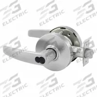 SARGENT Door Lockset: Office Lever Locksets, Chrome, ADA Compliant (MPN 60-10XG05 LB 26D). Key specifications — Brand: SARGENT; Series: 10X LINE; ADA Compliant: Yes; Finish: Satin Chromium-Plated.