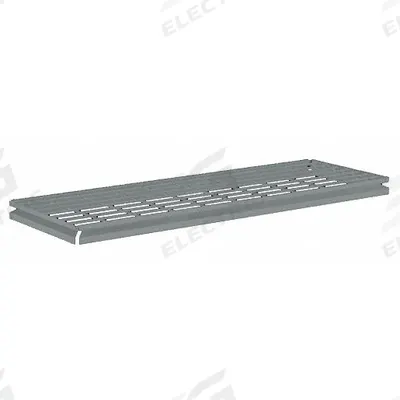 TENNSCO Shelf: 36 in x 18 in, 1,000 lb Load Capacity, Steel, 5 ga Decking, Gray - Wire Decking Shelf Kits for Boltless Shelving