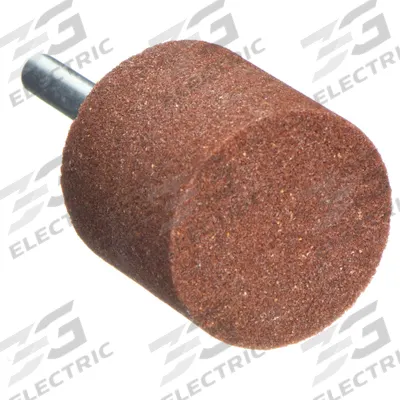 NORTON Vitrified Mounted Point: 1 1/4 in Dia, Aluminum Oxide, 60 Grit - General Purpose Mounted Points for Carbon Steel