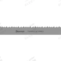 STARRETT Band Saw Blade: Bi-Metal, TENNAX(TM)-PRO, Bundles/Pipes/Small Solids/Structural Steel/Tubes (MPN 99590-32-09-1/2). Key specifications — attr1211722: 37 ft 9-1/2 in; attr1099499: 2/3.