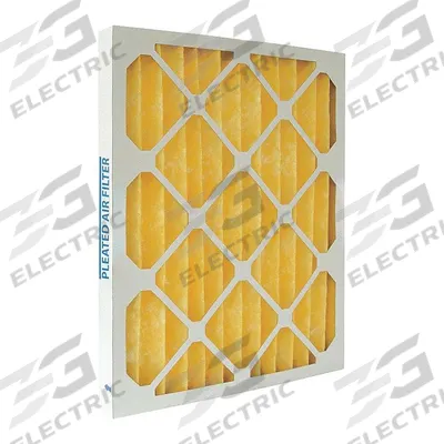 GRAINGER Pleated Air Filter: 22 in x 22 in x 1 in, MERV 11 - MERV 11 Pleated Air Filters