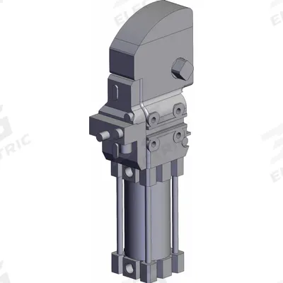 SMC Power Clamp Cylinder: 40 mm Bore Dia, CKZT, NPT, Turck, Without Arm Arm - Power Clamp Cylinders
