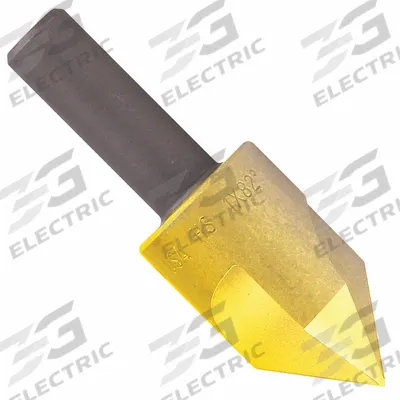 KEO Countersink: 60°, 1 Flute, 5/8 in Body Dia - Fast-Cutting Single-Flute Countersinks