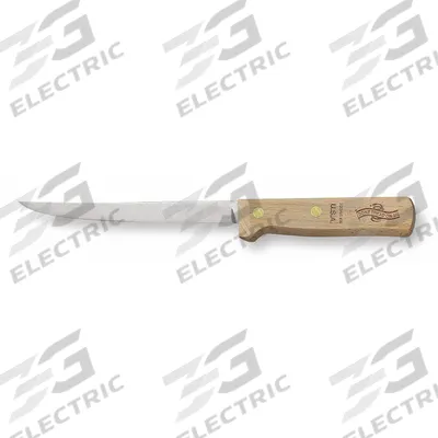 DEXTER RUSSELL Boning Knife: Narrow, 10 1/2 in Overall Lg, Steel Blade, Rosewood Handle - Boning Knives