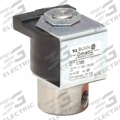 BUNN Solenoid Valve: 01085.0000 - Bunn Replacement Parts