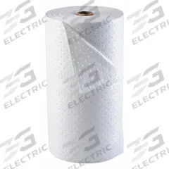 BRADY SPC ABSORBENTS Sorbent Roll: Polypropylene, White, 150 ft Roll Lg, 30 in Roll Wd (MPN OP30P). Key specifications — Brand: BRADY SPC ABSORBENTS; Material: Polypropylene.