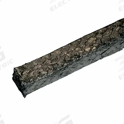 APPROVED VENDOR Rope-Style Compression Packing Seals: Graphite with Inconel Wire - High Performance Packing