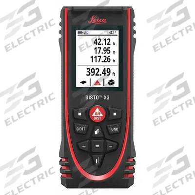 LEICA DISTO Laser Distance Meter: Distance Measurement, Inch/Metric, 0 m – 150 m, ± 1 mm - Indoor-Outdoor Laser Distance Meters