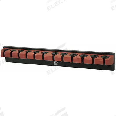 WESTWARD Wrench Rack: Red, 2 in Overall Wd, 15 3/4 in Overall Lg, Plastic - Wrench Rolls & Racks