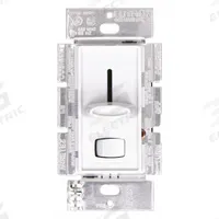 LUTRON Lighting Dimmer: 1-Pole, 120V AC, 300W (ELV), 300W (ELV), Rocker On/Off, Slide Dimming Switch (MPN SELV-300P-WH). Key specifications — Brand: LUTRON; Sub-brand: Skylark; Load Rating @ 120V AC: 300W (ELV); Neutral Required: Yes; Operating Voltage: 120V AC; Series: Skylark.