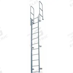 COTTERMAN Fixed Ladder: 15 ft Overall Ht, 20 in Overall Wd, Steel, 300 lb Load Capacity, 12 Rungs (MPN F12W C1). Key specifications — attr1050722: COTTERMAN; attr1050760: Assembled; attr1083696: 1.