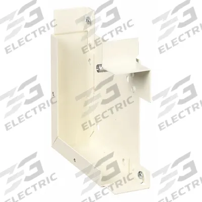 LEGRAND Flat Elbow: 4000, 1 3/4 in Ht, 4 3/4 in Raceway Wd, Steel - 90 Degree Elbows for Single-Channel Raceways
