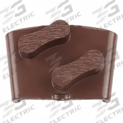 HUSQVARNA Grinding Tool: Medium, 50 Grit, Brown, 2 Segments, Concrete, Clockwise/Counterclockwise (MPN VARI-GRIND EZ M50 DS). Key specifications — attr81237: Brown; attr81244: Metal; attr122184: Grinding Tool; attr122180: Medium Concrete; attr81239: 970704502; attr122178: Bone; attr81227: HUSQVARNA.