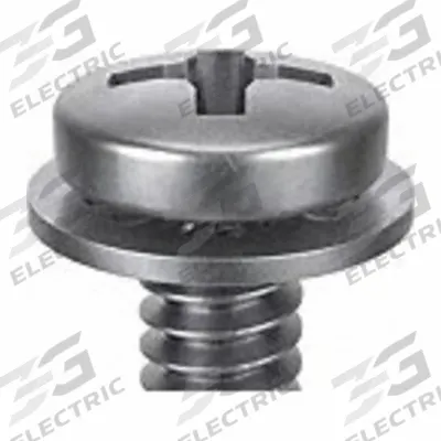 SEMS Screw: Internal Tooth, 1/4"-20 Thread Size, 1/2 in Lg, Stainless Steel - Machine Screws with Internal Tooth Lock Washers