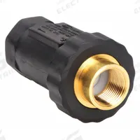 WILKINS Dual Check Valve: 705, 3/4 in Pipe Size, FNPT x FNPT, 25 gpm Flow Rate, 4.5 in Overall Lg (MPN 34UFX34F-705). Key specifications — Brand: WILKINS; Connection Type: FNPT x FNPT.