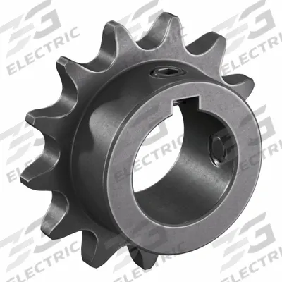 TRITAN Roller Chain Sprocket: 41, For 1/2 in Chain Pitch, 1 in Bore Dia, 13 Teeth - Size 41 Fixed-Bore Roller Chain Sprockets