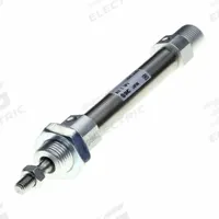 SMC Round Body Cylinder: 12 mm Bore, 50 mm Stroke, Non-Repairable, Stainless Steel, Basic Mounting (MPN C85E12-50). Key specifications — attr1122958: Rotating Rod; attr942235: Stainless Steel; attr942202: SMC; attr942209: Aluminum; attr942227: Basic; attr942243: C85.