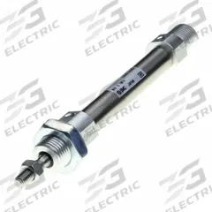 SMC Round Body Cylinder: 12 mm Bore, 50 mm Stroke, Non-Repairable, Stainless Steel, Basic Mounting (MPN C85E12-50). Key specifications — attr1122958: Rotating Rod; attr942235: Stainless Steel; attr942202: SMC; attr942209: Aluminum; attr942227: Basic; attr942243: C85.