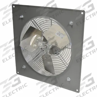CANARM Exhaust Fan: Direct Drive, 14 in Blade, 1/4 hp, 2,170 cfm, 115V AC, 1 ph - Standard Direct-Drive Panel Exhaust Fans