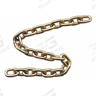 Dayton Straight Chain: 3/8 in Chain Trade Size, 70 Chain Grade, Alloy Steel, Straight - Grade-70 Load-Securing Chains