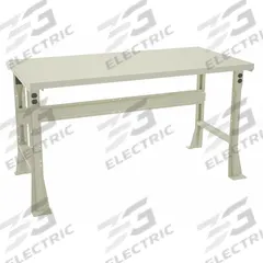 TENNSCO Workbench: Fixed Ht, Plastic, 60 in x 30 in, 800 lb Overall Load Capacity, Beige (MPN WB-1-3060P). Key specifications — Brand: TENNSCO.