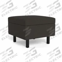 SAFCO PRODUCTS No Back Modular Seating, Ottoman: Dark Gray, 24 in Overall Wd, 24 in Overall Dp (MPN MISSBNDT16). Key specifications — Brand: SAFCO PRODUCTS.