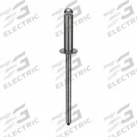 Blind Rivet,1 59/99" L,0.122" dia,PK500: Inch, 1 19/32 in Overall Lg, 1/2 in Body Lg, Dome, 500 PK (MPN SD46BS201). Key specifications — Brand: POP AVDEL.