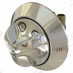 BESTCARE Ligature Resistant Diverter Control: Brass/Chrome, Chrome, Ligature-Resistant (MPN WHDIV). Key specifications — Connection Type: NCT; Features: Divert Water Flow from One Location to the Other; Includes: Diverter Valve Body; Material: Brass.