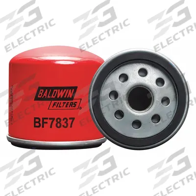 BALDWIN FILTERS Fuel Filter: Spin-On, 3 1/8 in Outside Dia, M20-1.50 Thread Size, Cellulose - Spin-On Fuel Filters