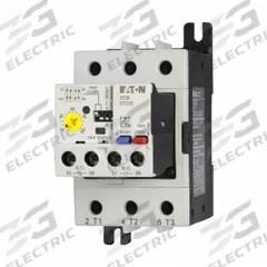 EATON Overload Relay: Electronic Protection, 3 Poles, 1NO/1NC, Phase Loss Sensitivity, Frame Size G (MPN XTOE100GCS). Key specifications — Brand: EATON; Auxiliary Contact Form: 1NO/1NC; Compatible Contactor Series: XT Mini Contactors; Frame Size: G; Phase Loss Sensitivity: Yes; Thermal Units Required: Not Applicable to Electronic Type Overload Relays; Compatible Contactors: Frame Size G.