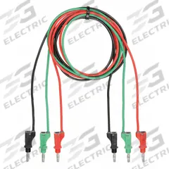 B&K PRECISION Test Lead Kit: CAT II 600V, Banana Plug, 5 ft Lg, Silicone (MPN TL 9160). Key specifications — Brand: B&K PRECISION.