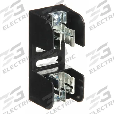 MERSEN Fuse Block: Open Block Design, 1 Pole, 250 V AC, Pressure Plate - Fuse Blocks for UL Class RK1 & RK5 Fuses
