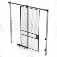 HUSKY RACK & WIRE Slide Door: 8 ft H x 4 ft W x 1 3/4 in D, Black, Powder-Coated (MPN V540408). Key specifications — attr1283297: Powder-Coated; attr1283316: Steel; attr1283313: Yes; attr1283333: HUSKY RACK & WIRE.