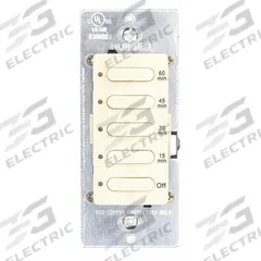 HUBBELL WIRING DEVICE-KELLEMS Countdown Timer: 1 hr Max, 15 min Min, SPST, 120/277V AC, Ivory (MPN DT5060I). Key specifications — Brand: HUBBELL WIRING DEVICE-KELLEMS; Includes Hold: No Hold Included.