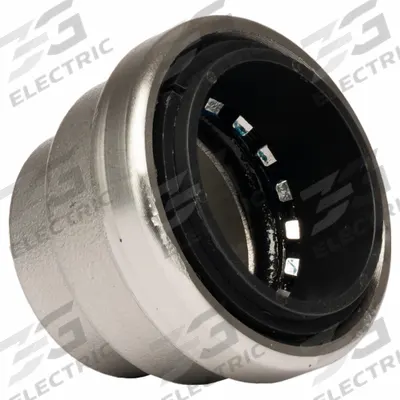 APPROVED VENDOR Push-Fit Cap: 1 in OD Size, Push-to-Connect, Stainless Steel - Stainless Steel Push-to-Connect Tube Fittings