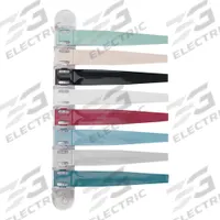APPROVED VENDOR Room Status Signaling Flag: 8 Flags, Berry/Black/Blue/Gray/Mauve/Seafoam/Teal/White (MPN 3WHH9). Key specifications — Color: White; Brand: APPROVED VENDOR.