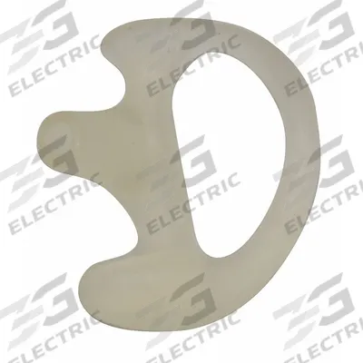 MOTOROLA Left Earmold: Fits Motorola, Clear, Small, RLN4763A - Motorola-Compatible Audio Accessories