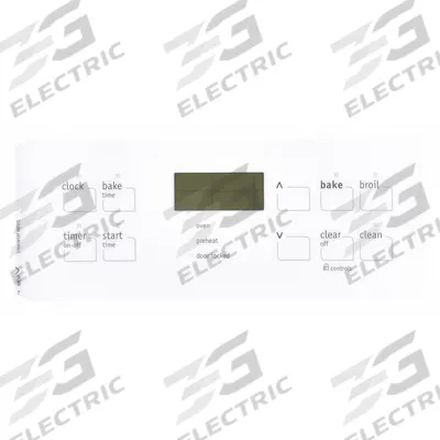 ELECTROLUX Overlay: Mfr Part # 316419137 - Electrolux Oven Replacement Parts