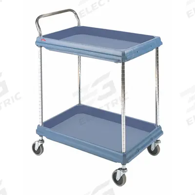 INSTOCK Laboratory Utility Cart: 39 1/2 in Overall Lg, 27 in Overall Wd, 33 1/4 in Overall Ht - Lab Carts