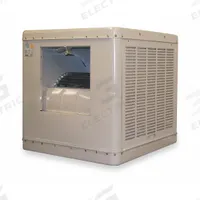 ESSICK AIR Ducted Evaporative Cooler: 1,800 sq ft, 42 7/16 in x 39 in x 39 in, 2 in Pad Thick (MPN 2YAE3-2HTL2). Key specifications — Brand: ESSICK AIR; Evaporative Cooler Voltage: 115V AC; Includes Drive Package: Drive Package Included; Drive Package Installation: Assembly Required.