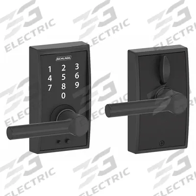 SCHLAGE RESIDENTIAL Electronic Keyless Lock: Touch Screen Keypad - Electronic Keyless Access Locksets