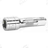 GEARWRENCH Socket Extension: 1/2 in Input Drive Size, 1/2 in Output Drive Size, 5 in Overall Lg, Std (MPN 81341). Key specifications — attr1204978: Not Insulated; attr1204980: Locking Not Included; attr1204984: GEARWRENCH; attr1204970: Chrome.