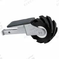 DYNABRADE Contact Arm: 31/32 in Belt Wd, 18 in Belt Lg, Dynafile III Series, 1 in Wheel Dia, Rubber (MPN 15351). Key specifications — attr1320326: 15300; attr1320321: Serrated; attr1320325: 15351; attr1320329: DYNABRADE; attr1320328: Yes.