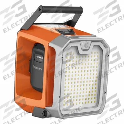 HUSQVARNA Work Light: Bli-X, Work Light, 8,000 lm Max., 3 Modes, 360° Light Distribution - Husqvarna Work Lights & Jobsite Lights