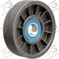 DAYCO Idler Pulley: Idler Pulley, 89004, Serpentine, Ribbed, Flangeless Flange, 6 Grooves, Polymer. Key specifications — Pulley Material: Polymer; Brand: DAYCO; Performance Rating: Light Duty; Manufacturer Part Number: 89004.