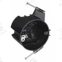 CANTEX Electrical Box: Polycarbonate, Nonmetallic Material & Nominal Size, Round, 1 Gangs (MPN EZ18CNGR). Key specifications — Brand: CANTEX; Bracket Style: Without Bracket; Clamp Style: NMSC.
