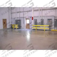 APPROVED VENDOR Guard Rail System: Straight, 42 in Top Rail Ht, 1 in Mounting Hole Dia, Guardrail (MPN SGR-2-120-42-P). Key specifications — Color: Yellow; Material: HDPE; Rail Mounting Style: Floor Mounted; Includes Mid-Rail: Mid-Rail Included.