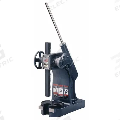 DAKE Arbor Press: 5 ton Force in Tons, 10 in Swing (In.), 7.5 x 8.5 in - Hand and Power Tools