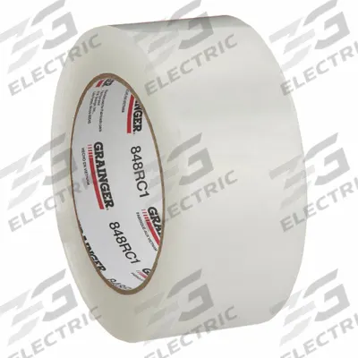 GRAINGER Acrylic Packing Tape: 2 mil Tape Thick, 2 in x 110 yd, 2 in, Clear, SD - Medium-Duty Acrylic Tape